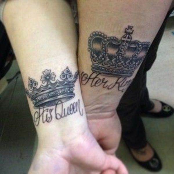 Koning en Koningin Tattoo Designs &hun betekenis
