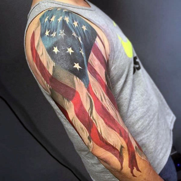 Patriottische tattoo ontwerpen > hun betekenis