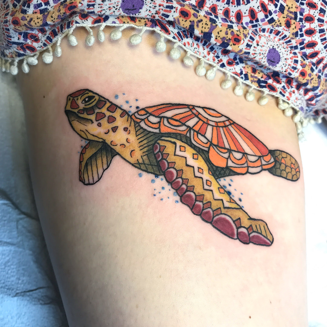 Turtle Tattoo Ontwerpen > Hun betekenis