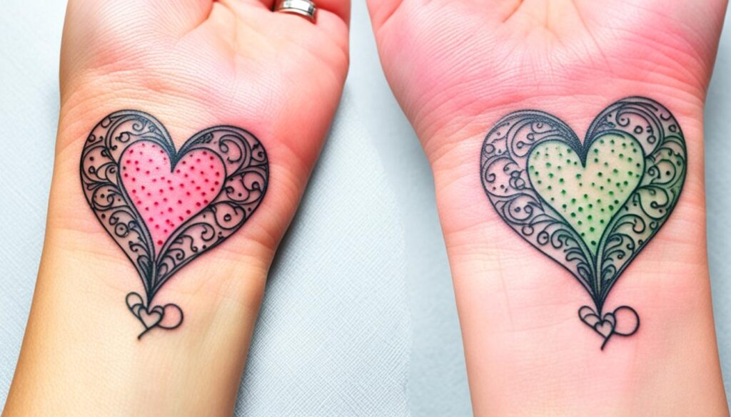 symbolische betekenis hartje tattoo